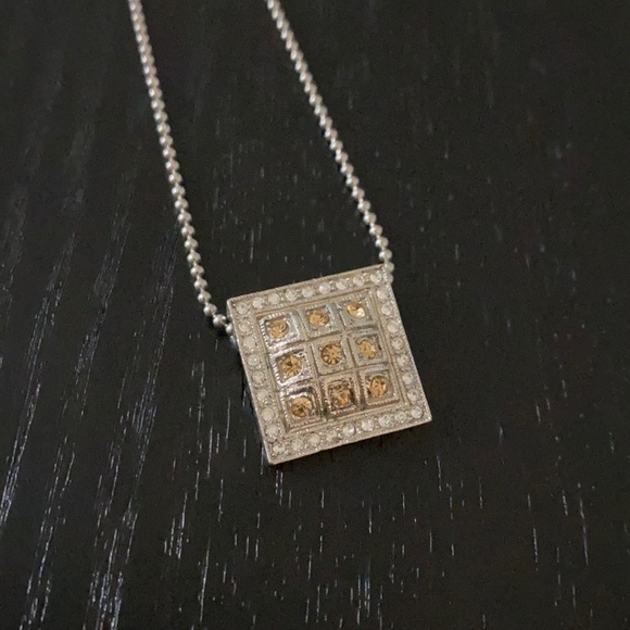 Landau Square Pendant Necklace - Picture 2 of 4